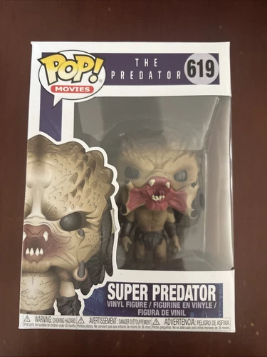 Super Predator Funko Pop #619 Box Error Name  As Pictured