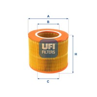 UFI 27.354.00 Luftfilter FüR Saab