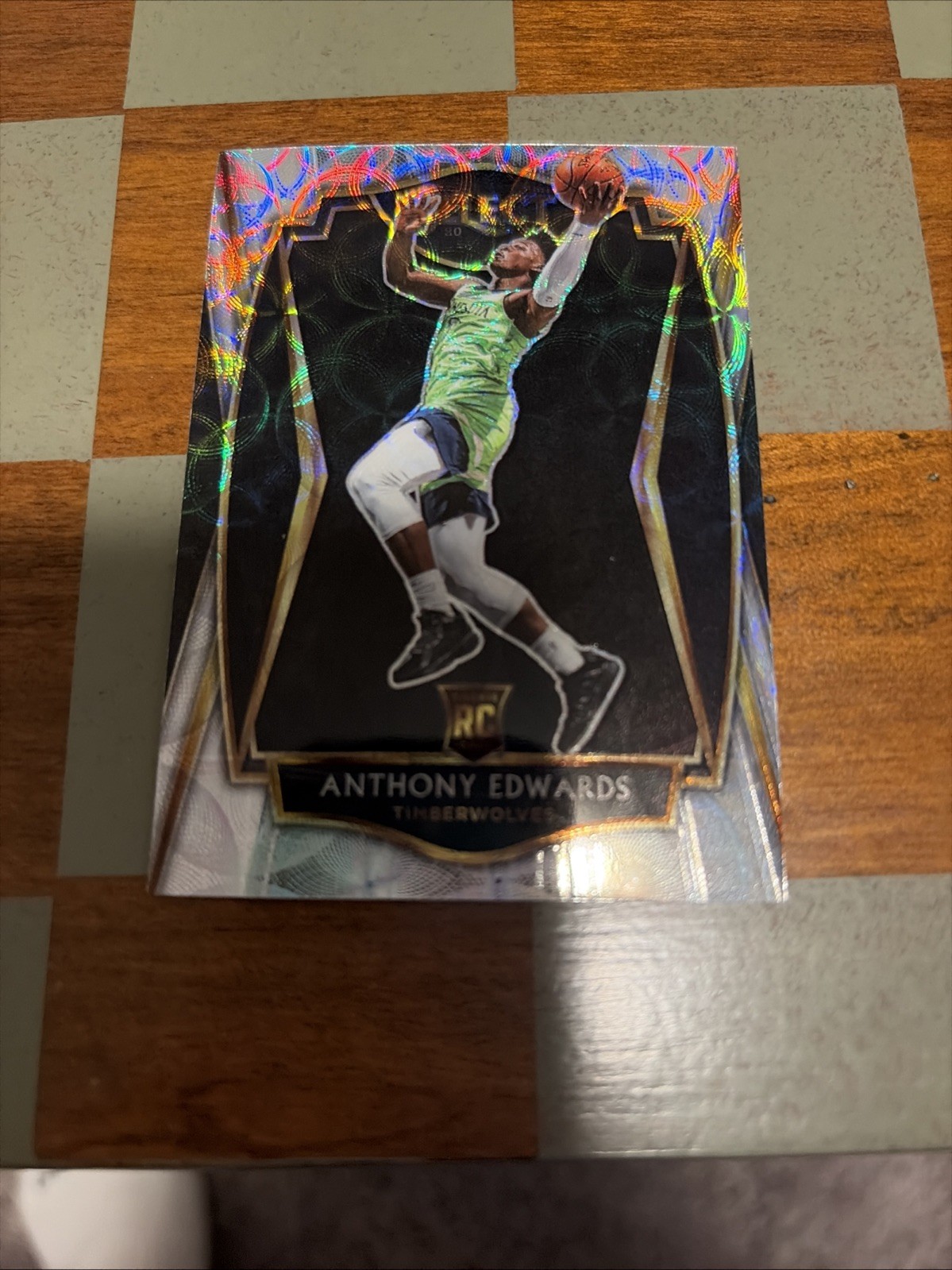 2020-21 Panini Select Anthony Edwards Silver Scope Rookie RC 169 Premier Level