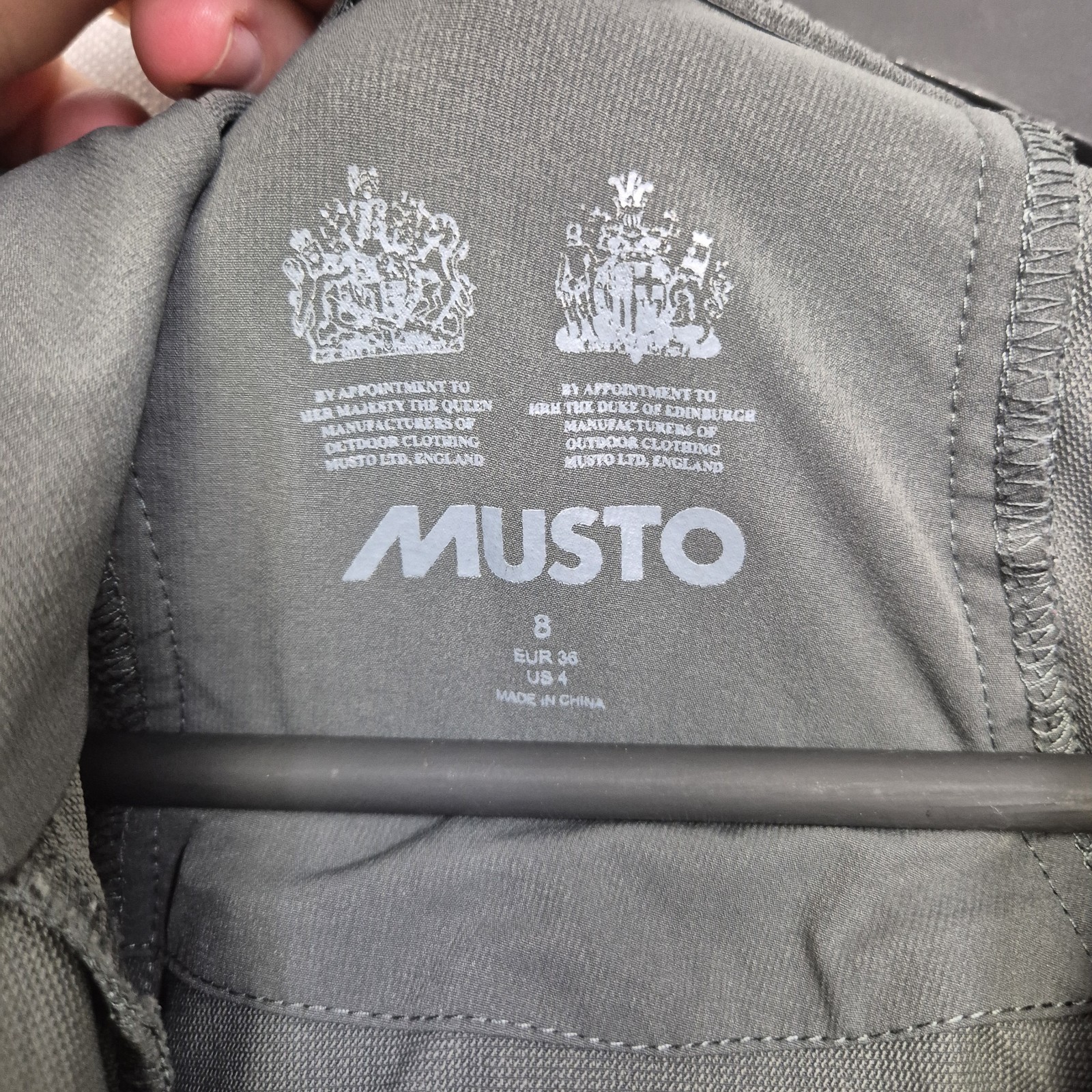 Musto Evolution Softshell Jacket Womens Size 8 Gr… - image 3