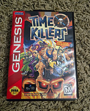 Black Pearl Software Time Killers (Sega Genesis) Manual Multiplayer