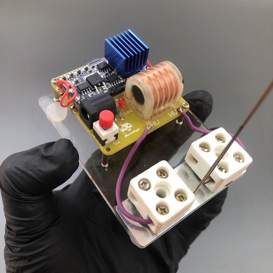 Mini Jacob's Ladder DIY Kits High Voltage experiment Electronic DIY
