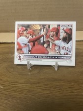 2022 Topps Dugout Congratulations Angels #416 Ohtani, Marsh
