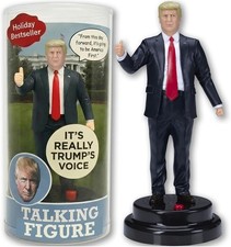 Donald Trump Talking Figure with Real Voice Trump Gift for Men Funny Presidentia
