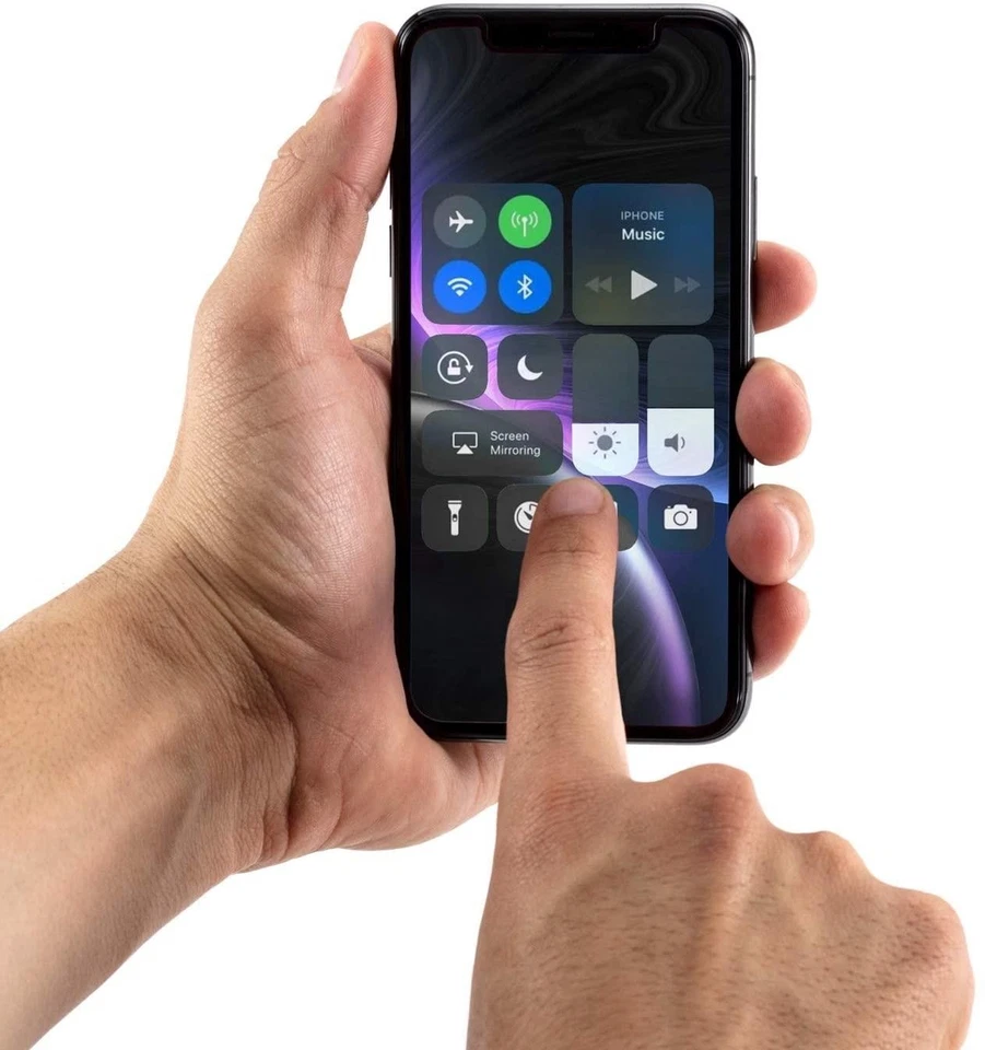 Zagg InvisibleShield Film Protection Écran Verre Trempé iPhone 11 XR Clair - Photo 4/4
