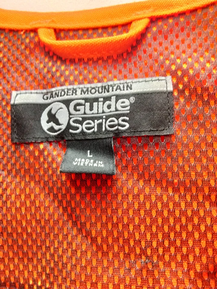 Gander Mountain Youth Blaze Orange Hunting Vest Guide Series Kids Large 19x23 - Image 3 of 4