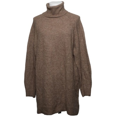 H&M, Rollkragenpullover, Größe: M, Beige #AeO