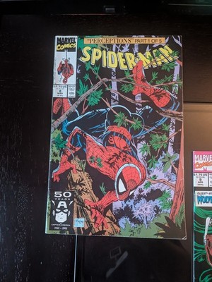 Spider-Man (1990) #8 12   Perceptions Saga   Todd McFarlane   Marvel Comics