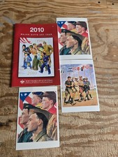Boy Scout Lot 24 of 3 Norman Rockwell new Post Cards & 2010 Major Gifts Art Tour