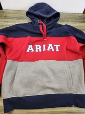 Ariat Rabere Hoodie Sweatshirt Women's Large Pullover Pockets Cowgirl Outdoors