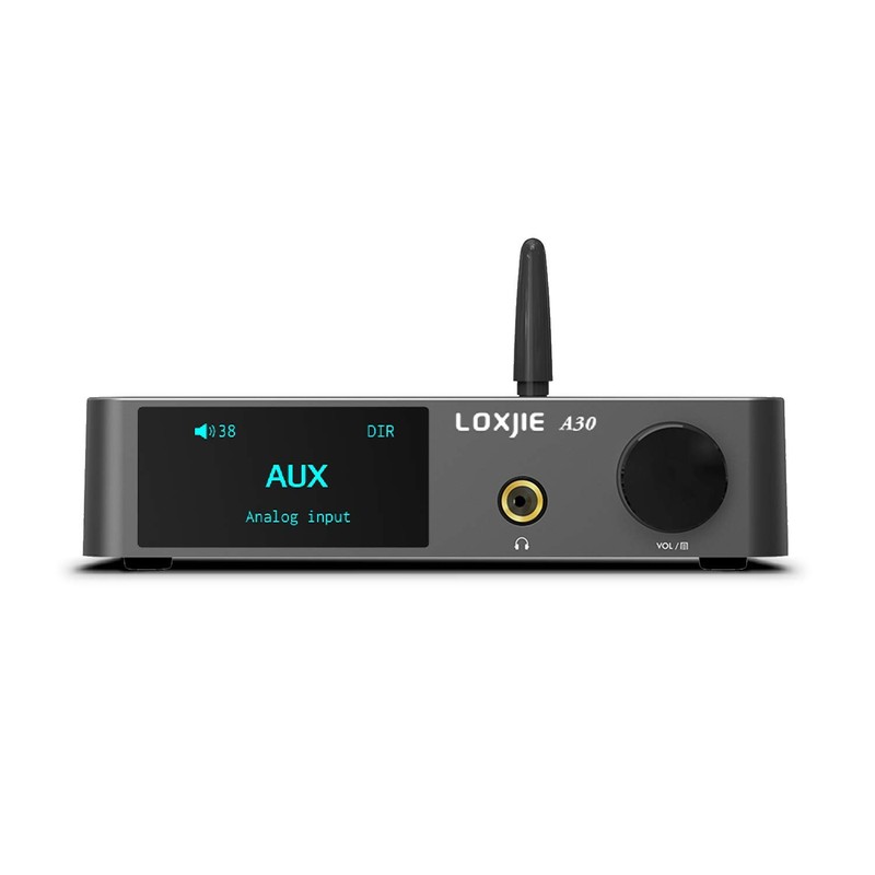 Loxjie A30 Power Amplifier Hi-Fi Stereo Digital Amplifier Dac Headphone Amplifi_