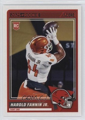 2025 Score Rookies Harold Fannin Jr #4 7l6