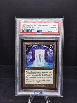 2025 MTG Conjurer's Closet Retro Frame Innistrad Remastered PSA 10