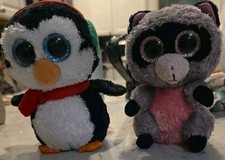Beanie Boos Rocco the 6-inch Plush Toy - Retired & Boo North Penguin.