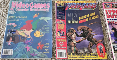 VideoGames & Computer Entertainment 1991-1996 Issues English Illustrated