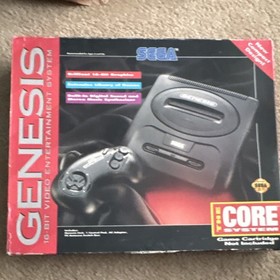 SEGA Genesis & SEGA-CD Console CD Player w/ Controller, for PARTS OR REPAIR