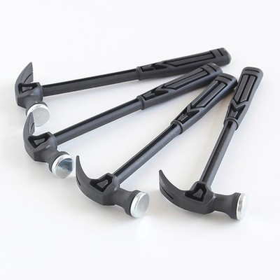 Mini Hammer Plastic Handle Claw Hammer Home Grid Hammer Building block hammer