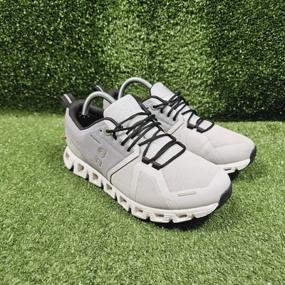 On Cloud 5 Waterproof Glacier Gray Athletic Running Sneakers Womens Size 6.5