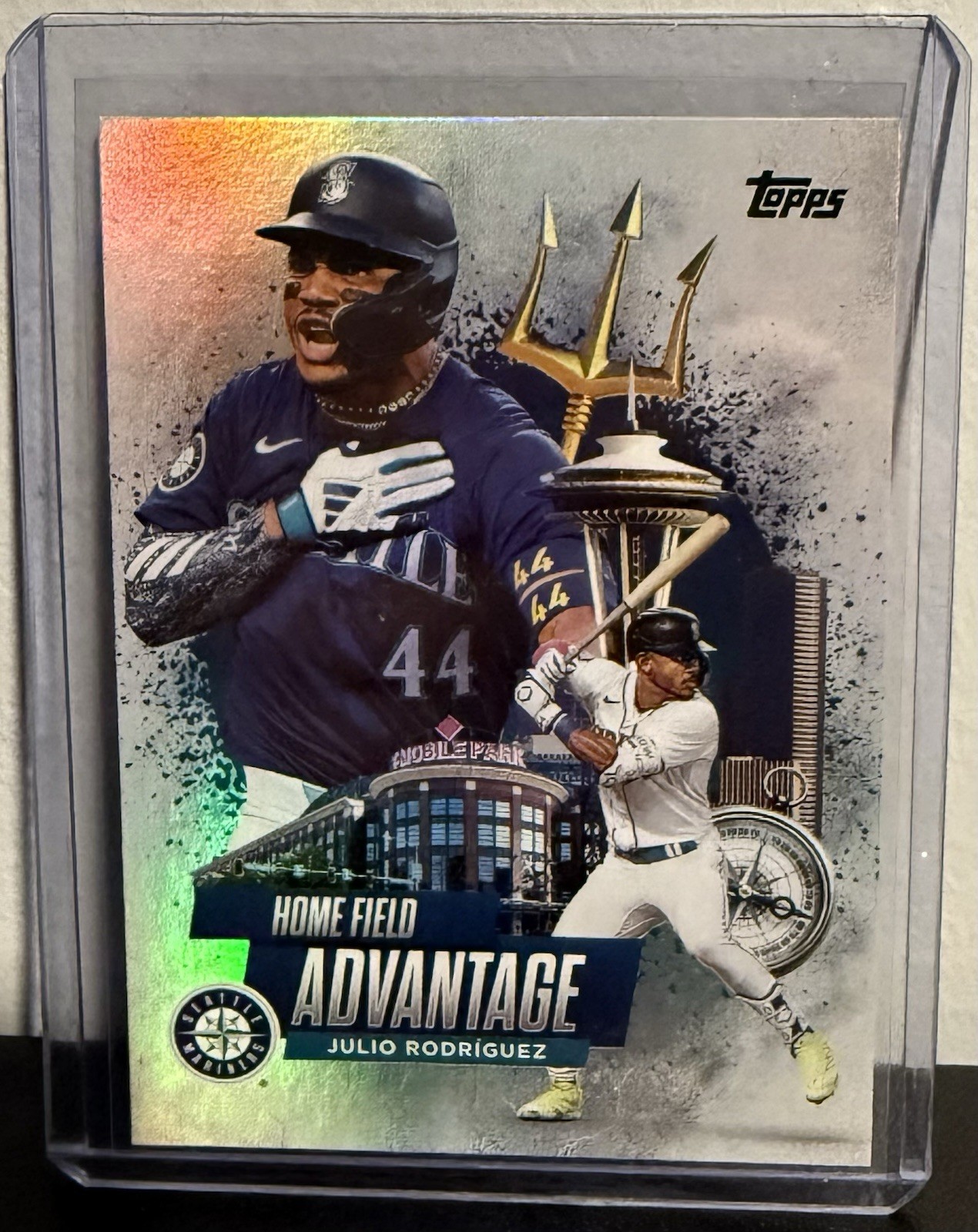2025 Topps Series 1 Julio Rodriguez Home Field Advantage Sp #HA-3 Mariners