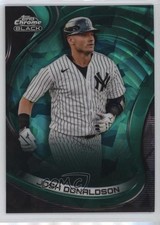 2022 Topps Chrome Black Green Atomic Refractor 54/99 Josh Donaldson #79 d4v