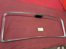 1966-67 Original Gm Oldsmobile Chevy Rear Windshield Stainless Trim