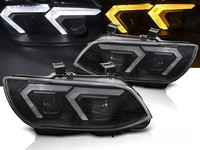 Xenon Scheinwerfer LED Tagfahrlicht FüR BMW E92 E93 Ohne AFS Bj. 10-13 Schwarz