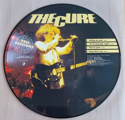 THE CURE : THE PEEL SESSIONS 1978 : 12'' : PICTURE DISC : LTD EDITION 3000 COPIES