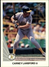 1990 Leaf Baseball (201-400) - You Pick - FREE SHIPPING 5+ Cards READ NM