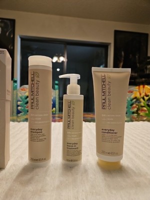 Paul Mitchell Clean Beauty Smooth Gift Set Shampoo Conditioner Treatment