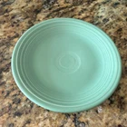 Fiesta sea mist  Green Solid Ceramic Plate Glossy Round 7inch