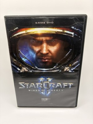 2010 Blizzard StarCraft 2 Wings Of Liberty PC Game Box