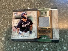 2025 Topps Museum Collection James Wood Meaningful Materials Relic /99 