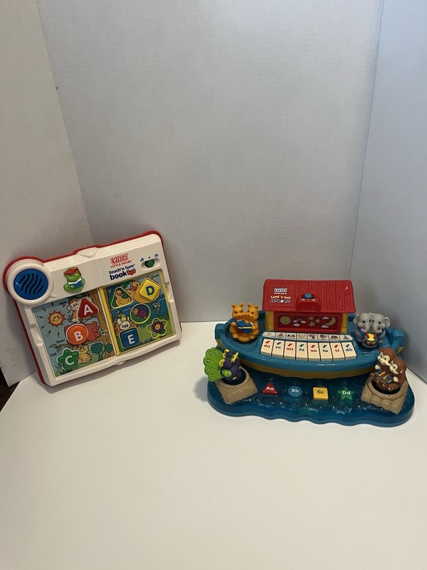 VTech Little Smart Touch 'n Turn Book & Land 'n Sea Jamboree bundle