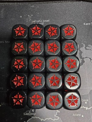 Adepta Sororitas Bloody Rose Dice 20ct Warhammer 40K Games Workshop
