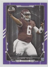 2015 Bowman Rookies Purple Blake Sims #107 3c7