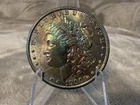 1900 Morgan Dollar Choice To Gem Bu Proof Like Dark Rainbow Toner