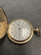 1903 Waltham 17j 16s Gold Filled Pocket Watch 