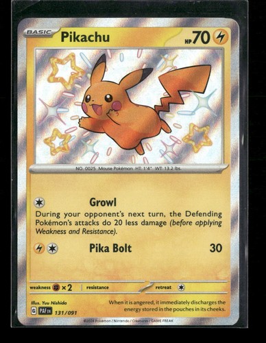 Pikachu SV: Paldean Fates #131/091
