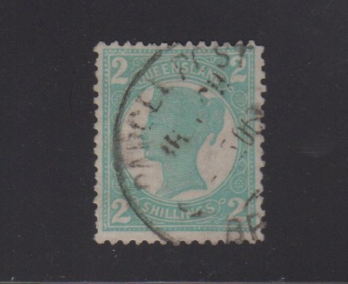 1897 Australia Tasmania Sc # 122, Used Cat $47.50