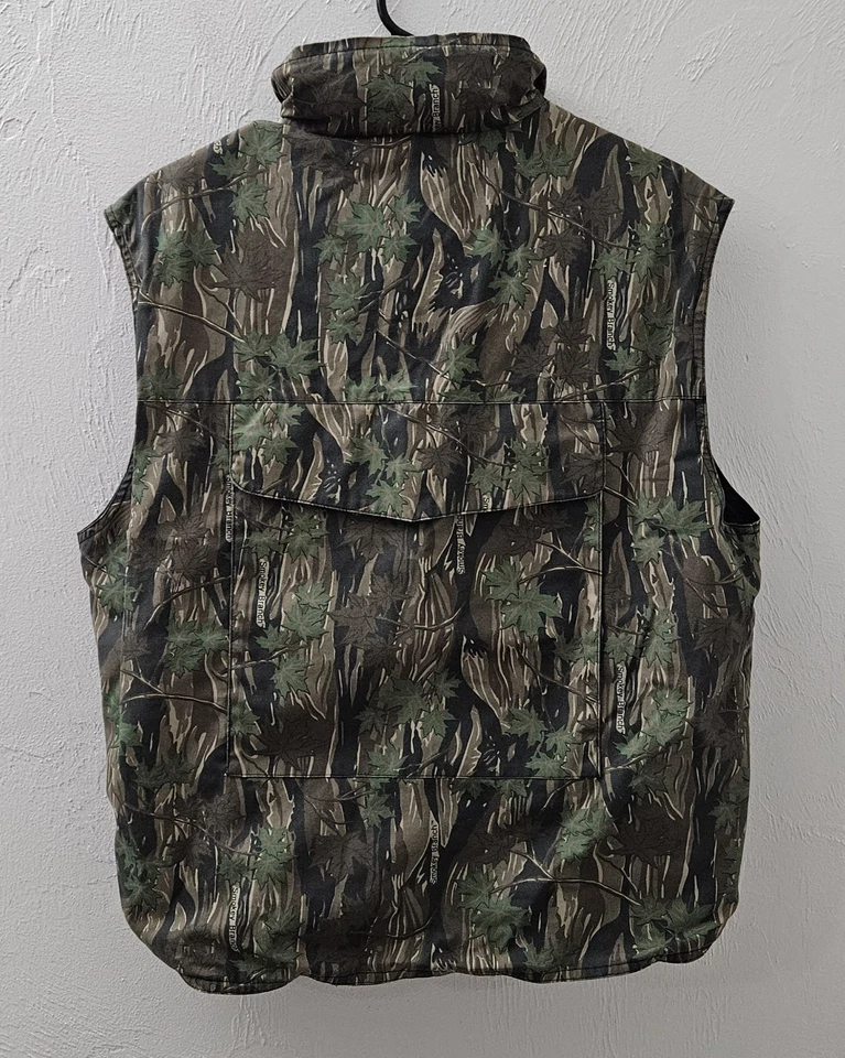 Jr. G.I. By Rothco Full-Zip Hooded Ranger Vest Boy's Size XL Camouflage Hunting - Image 4 of 4