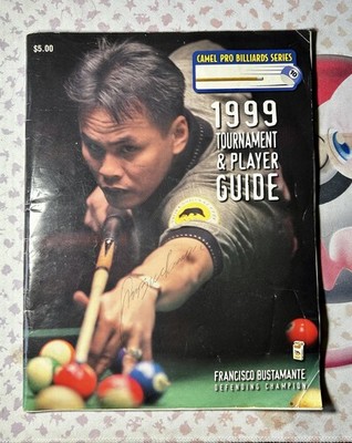 1999 Camel Pro Billiards Guide Signed Efren Reyes Archer Strickland 16 and More