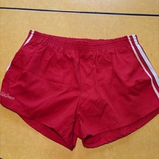 Vintage 1970 s Men s Wilso Athletic Shorts Red Short Shorts