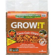 GROW T Organic All Purpose Coco Coir Chips 14 oz
