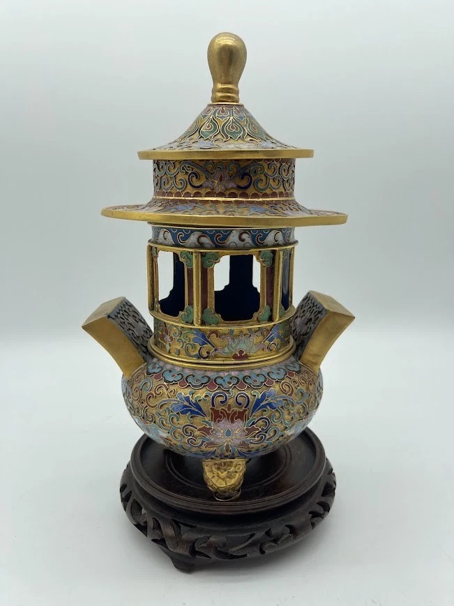 景泰蓝香炉| eBay