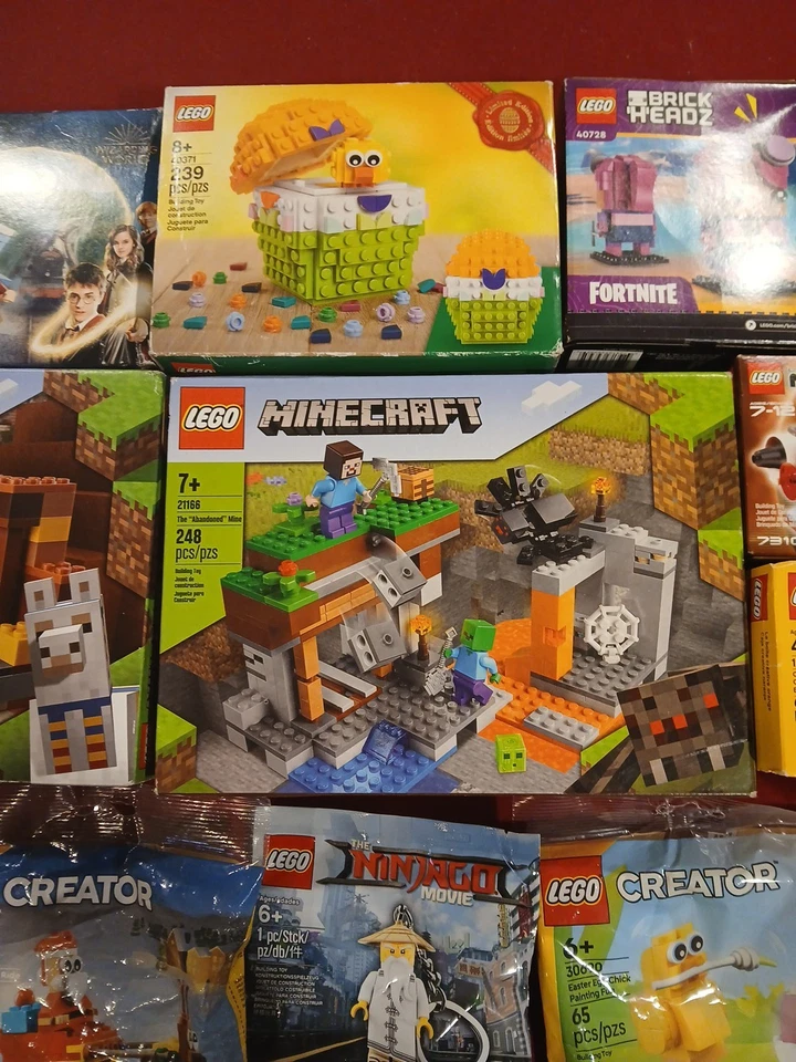 Huge Brand New Lego Sef Lot Of 7 With 4 Polybags Creator Minecraft Harry Potter - Image 4 of 4