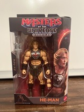 Mattel Masters of the Universe Chronicles He-Man Boxed Action Figure Sword