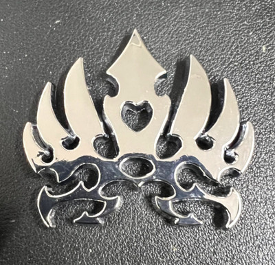 Chrom Badge Tribal Tattoo O.E.M Qualität Auto Badge 3D Emblem TDI Type R Look