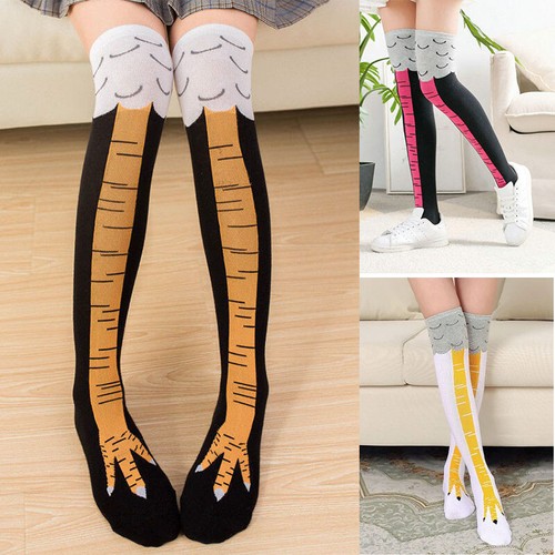 Chaussettes Longues Animaux 3D – Paresseux, Chats, Pandas – Coton Doux – Confort Chaud Hiver – Idéal Cadeau Noël