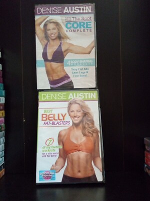 Denise Austin: Hit The Spot Core Complete & Best Belly Fat Blasters ~ Shelf164