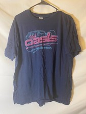 Oasis GeekBox exclusive Navy Mens Tshirt Size XL Short Sleeve Shirt T- Shirt